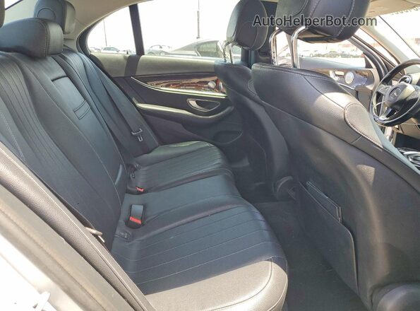 WDDZF4JB1JA446267 2018 MERCEDES-BENZ E Silver Rear seats view