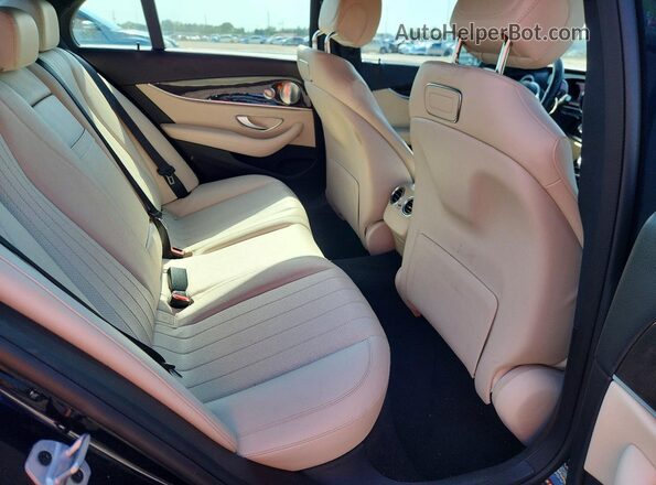 WDDZF4JB1KA506680 2019 MERCEDES-BENZ E Blue Rear seats view