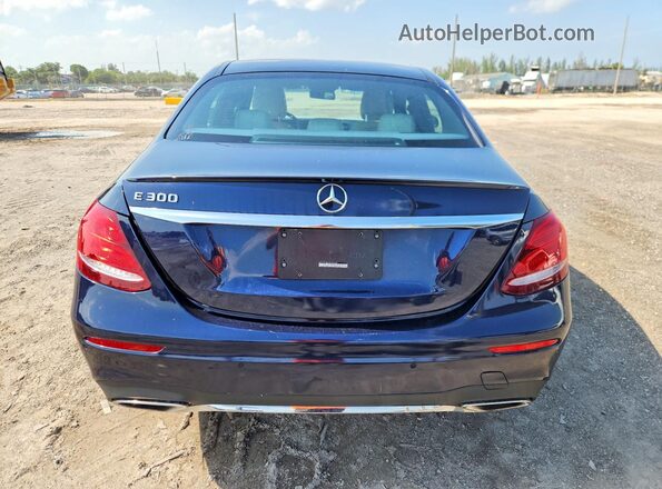 WDDZF4JB1KA506680 2019 MERCEDES-BENZ E Blue Rear view