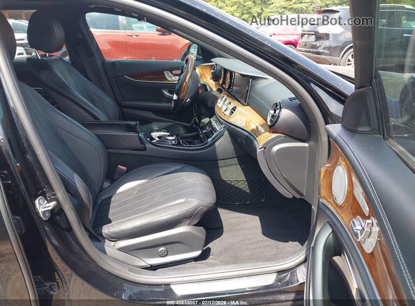 WDDZF4JB2HA082029 2017 MERCEDES-BENZ E-CLASS Black Widok wnętrza z przodu