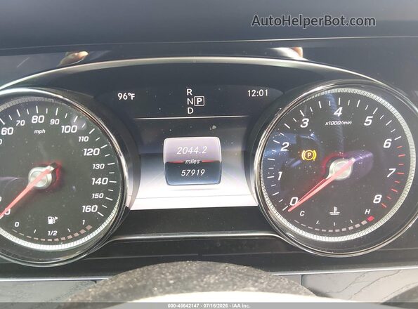 WDDZF4JB2HA087277 2017 MERCEDES-BENZ E-CLASS Light Blue Вид задних сидений
