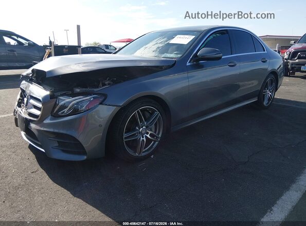 WDDZF4JB2HA087277 2017 MERCEDES-BENZ E-CLASS Light Blue Передняя левая четверть