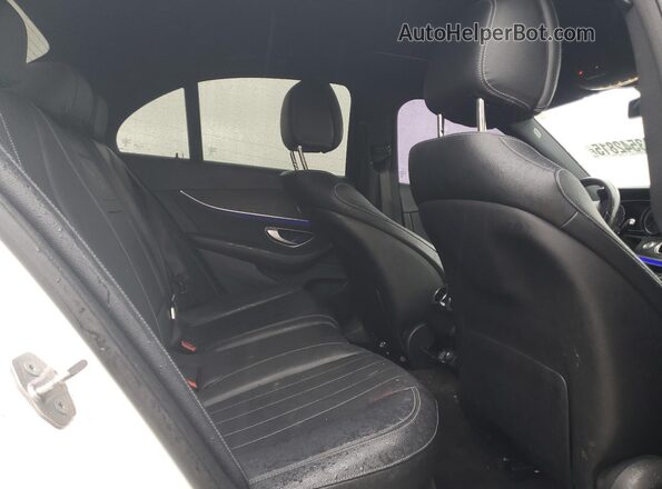 WDDZF4JB2HA174936 2017 MERCEDES-BENZ E White Vista de los asientos traseros