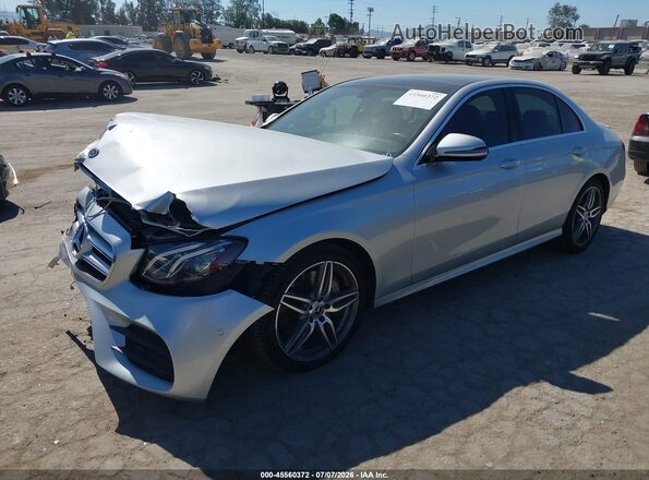 WDDZF4JB2HA234567 2017 MERCEDES-BENZ E-CLASS Silver Front left