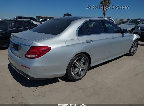 WDDZF4JB2HA234567 2017 MERCEDES-BENZ E-CLASS Silver Rear right