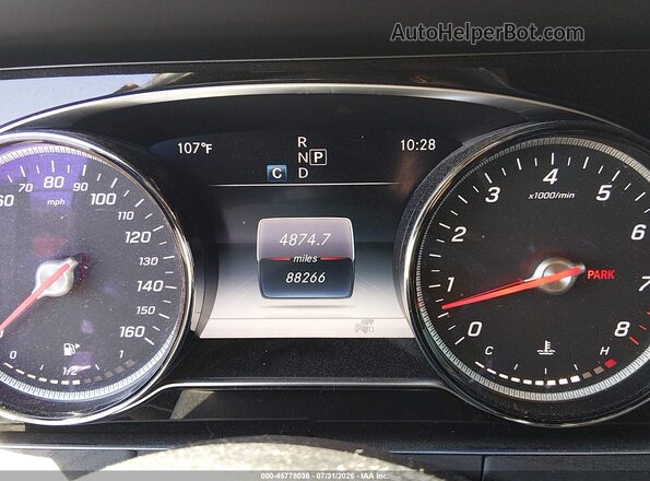 WDDZF4JB2JA304736 2018 MERCEDES-BENZ E-CLASS Черный Вид задних сидений