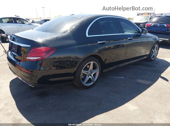 WDDZF4JB2JA304736 2018 MERCEDES-BENZ E-CLASS Черный Задняя правая четверть