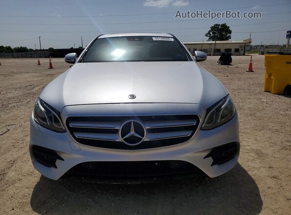 WDDZF4JB2JA432488 2018 MERCEDES-BENZ E Silver Вид спереду