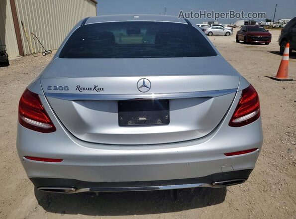 WDDZF4JB2JA432488 2018 MERCEDES-BENZ E Silver Вид ззаду