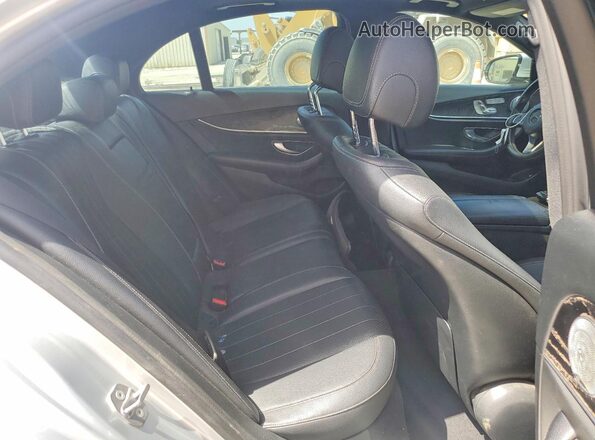 WDDZF4JB2JA432488 2018 MERCEDES-BENZ E Silver Вид задніх сидінь