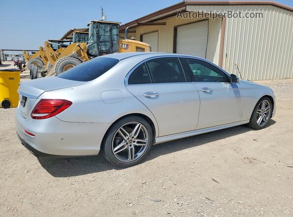WDDZF4JB2JA432488 2018 MERCEDES-BENZ E Silver Задня права чверть