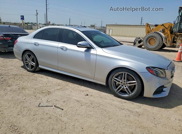 WDDZF4JB2JA432488 2018 MERCEDES-BENZ E Silver Передня права чверть