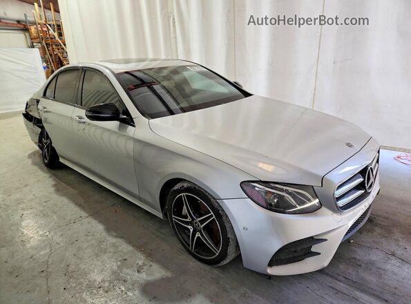 WDDZF4JB2JA444446 2018 MERCEDES-BENZ E Silver Przód prawy