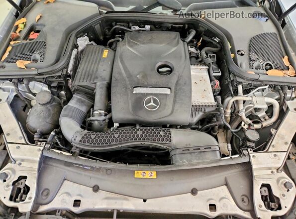 WDDZF4JB2JA444446 2018 MERCEDES-BENZ E Silver Widok wnętrza z tyłu