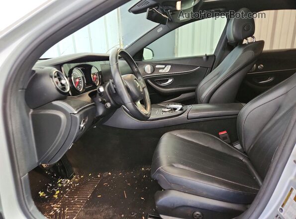 WDDZF4JB2JA444446 2018 MERCEDES-BENZ E Silver Widok wnętrza z przodu