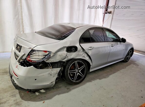 WDDZF4JB2JA444446 2018 MERCEDES-BENZ E Silver Tył prawy
