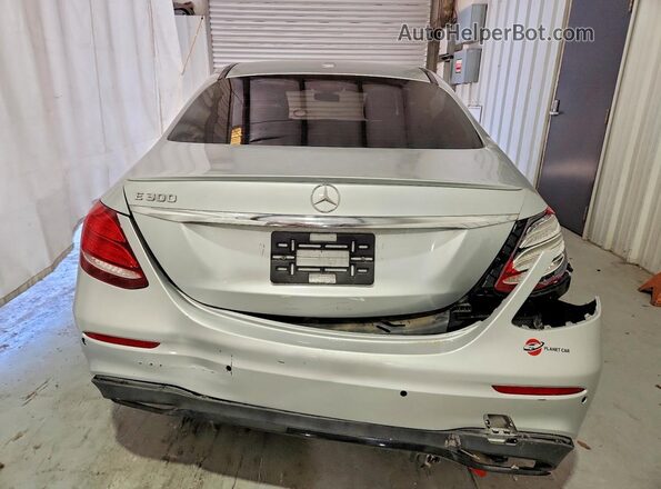WDDZF4JB2JA444446 2018 MERCEDES-BENZ E Silver Widok z tyłu