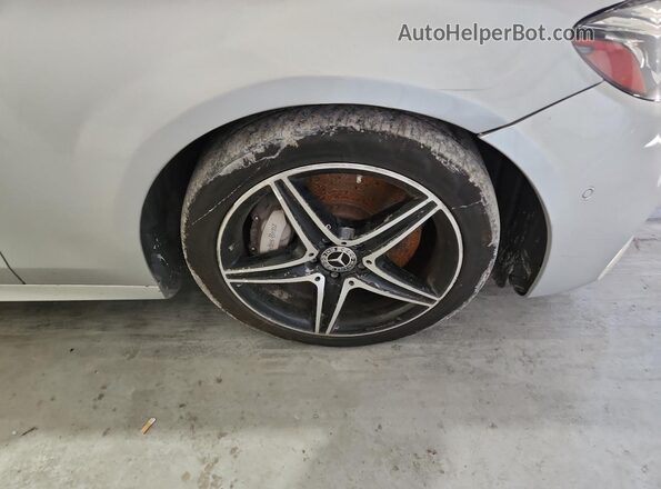 WDDZF4JB2JA444446 2018 MERCEDES-BENZ E Silver 