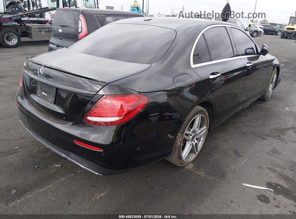 WDDZF4JB2JA457942 2018 MERCEDES-BENZ E-CLASS Черный Задняя правая четверть