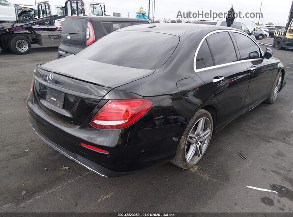 WDDZF4JB2JA457942 2018 MERCEDES-BENZ E-CLASS Черный Вид задней части салона
