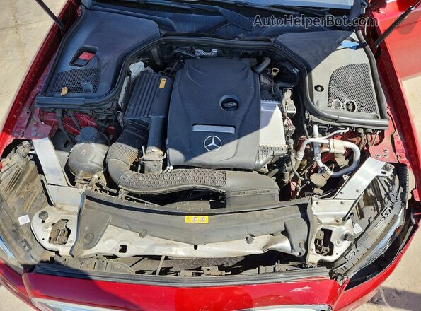 WDDZF4JB2KA530535 2019 MERCEDES-BENZ E Red Vista interior trasera