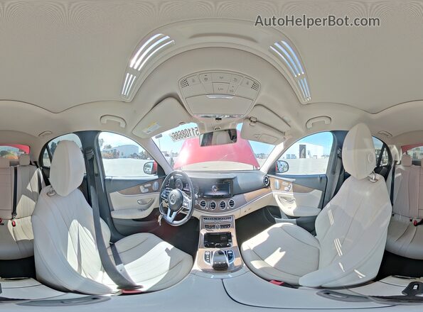 WDDZF4JB2KA530535 2019 MERCEDES-BENZ E Red Vista de la etiqueta del VIN