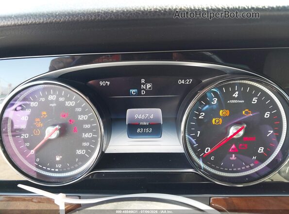 WDDZF4JB3HA030473 2017 MERCEDES-BENZ E-CLASS Black Widok tylnych siedzeń