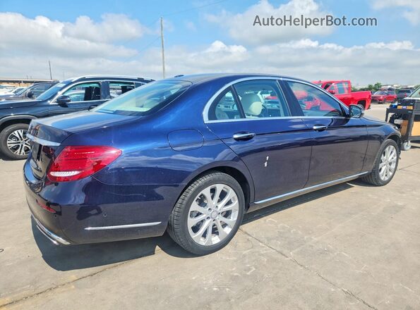 WDDZF4JB3HA084078 2017 MERCEDES-BENZ E Blue Rear right