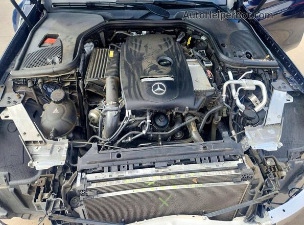 WDDZF4JB3HA084078 2017 MERCEDES-BENZ E Blue Rear interior view