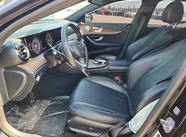 WDDZF4JB3JA303904 2018 MERCEDES-BENZ E Black Вид салону спереду