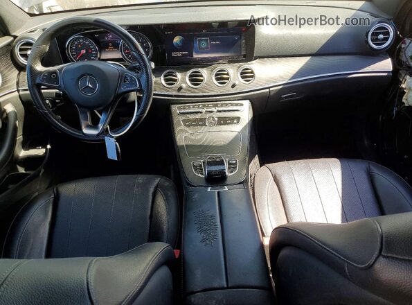 WDDZF4JB3JA387058 2018 MERCEDES-BENZ E Gray Widok deski rozdzielczej