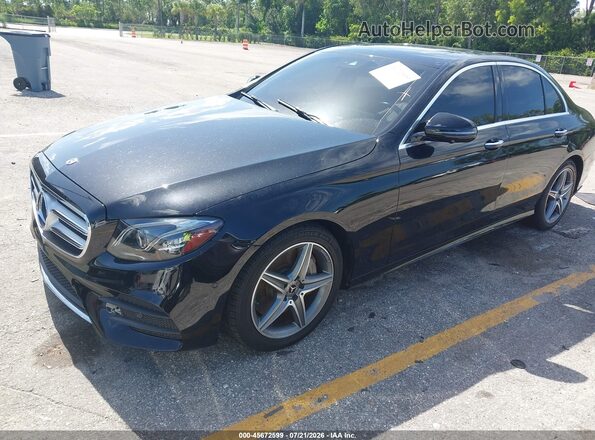 WDDZF4JB3KA516885 2019 MERCEDES-BENZ E-CLASS Black Przód lewy