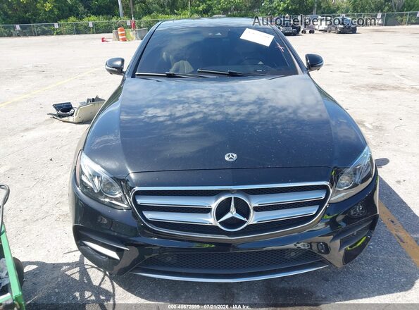 WDDZF4JB3KA516885 2019 MERCEDES-BENZ E-CLASS Black Widok z przodu