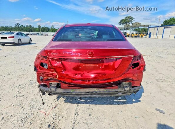 WDDZF4JB3KA588671 2019 MERCEDES-BENZ E Red Vista trasera