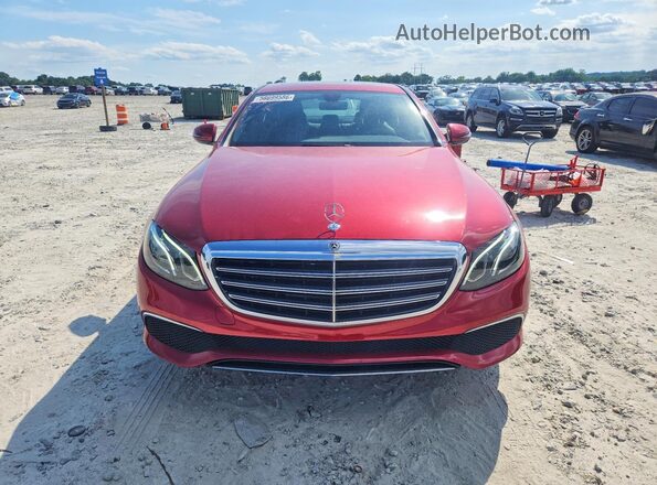 WDDZF4JB3KA588671 2019 MERCEDES-BENZ E Red Vista frontal