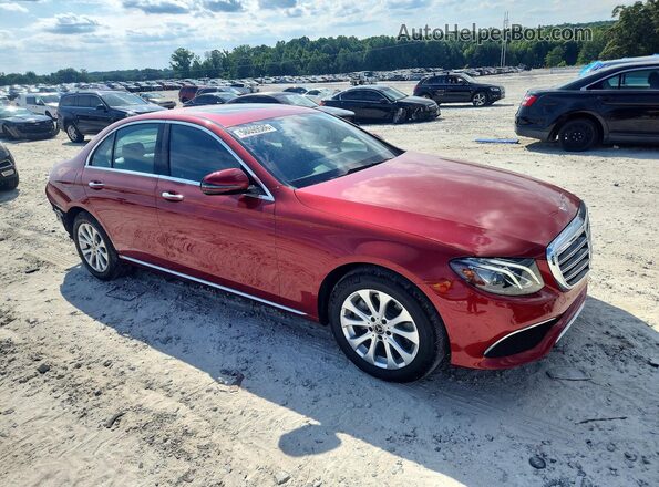 WDDZF4JB3KA588671 2019 MERCEDES-BENZ E Red Delantero derecho