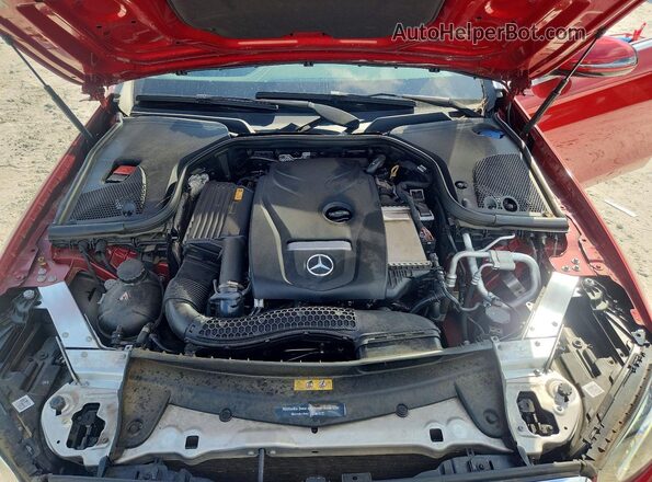 WDDZF4JB3KA588671 2019 MERCEDES-BENZ E Red Vista interior trasera