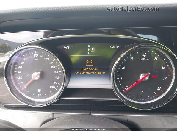 WDDZF4JB4HA008031 2017 MERCEDES-BENZ E-CLASS Blue 