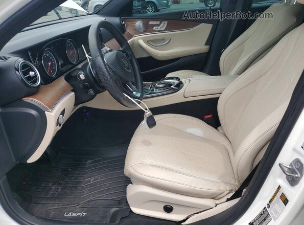 WDDZF4JB4HA053860 2017 MERCEDES-BENZ E White Սալոնի դիմացի տեսք