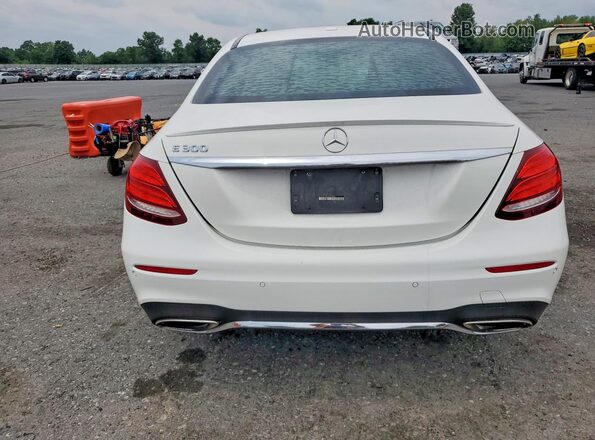 WDDZF4JB4HA053860 2017 MERCEDES-BENZ E White Հետևի տեսք
