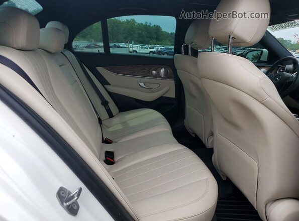 WDDZF4JB4HA053860 2017 MERCEDES-BENZ E White Հետևի նստատեղերի տեսք