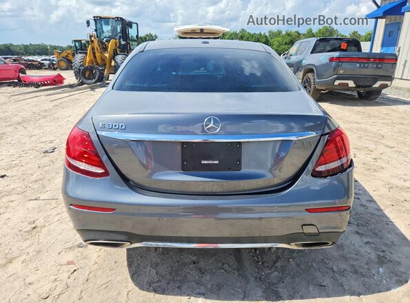 WDDZF4JB4HA078497 2017 MERCEDES-BENZ E Gray Rear view