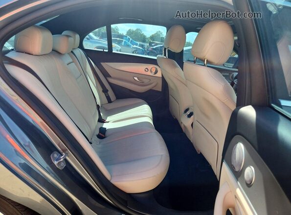 WDDZF4JB4HA078497 2017 MERCEDES-BENZ E Gray Rear seats view