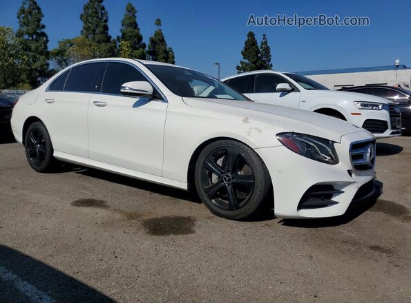 WDDZF4JB4HA094389 2017 MERCEDES-BENZ E Белый Передняя правая четверть