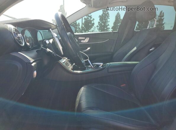 WDDZF4JB4HA094389 2017 MERCEDES-BENZ E Белый Вид салона спереди