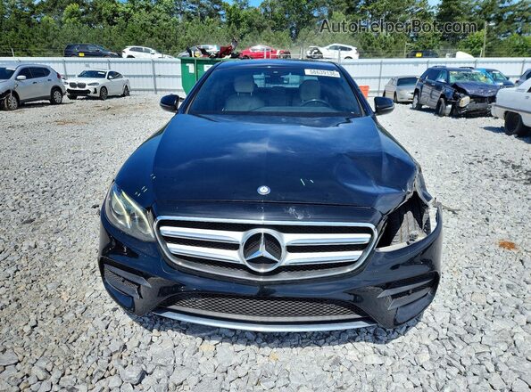 WDDZF4JB4HA192564 2017 MERCEDES-BENZ E Black წინა ხედი