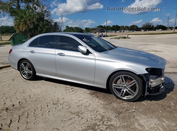 WDDZF4JB4HA240953 2017 MERCEDES-BENZ E Silver Front right