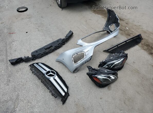 WDDZF4JB4HA240953 2017 MERCEDES-BENZ E Silver Engine compartment view