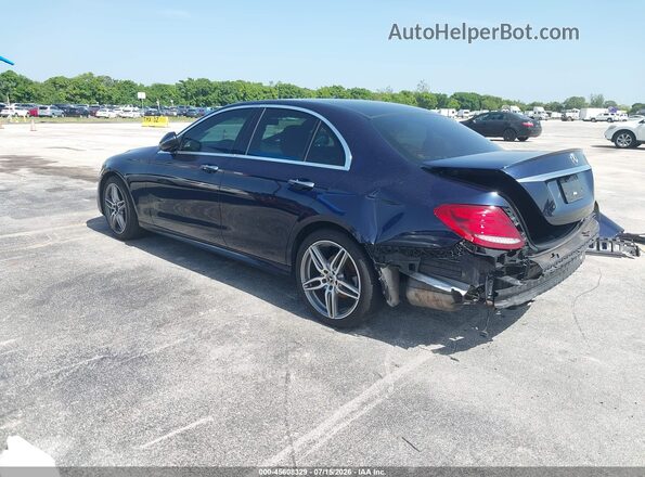 WDDZF4JB4HA243478 2017 MERCEDES-BENZ E-CLASS Синий Задняя левая четверть