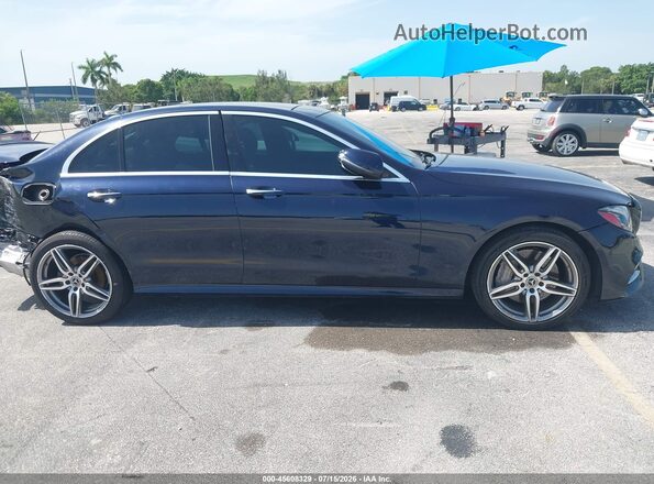 WDDZF4JB4HA243478 2017 MERCEDES-BENZ E-CLASS Синий Вид задней части салона